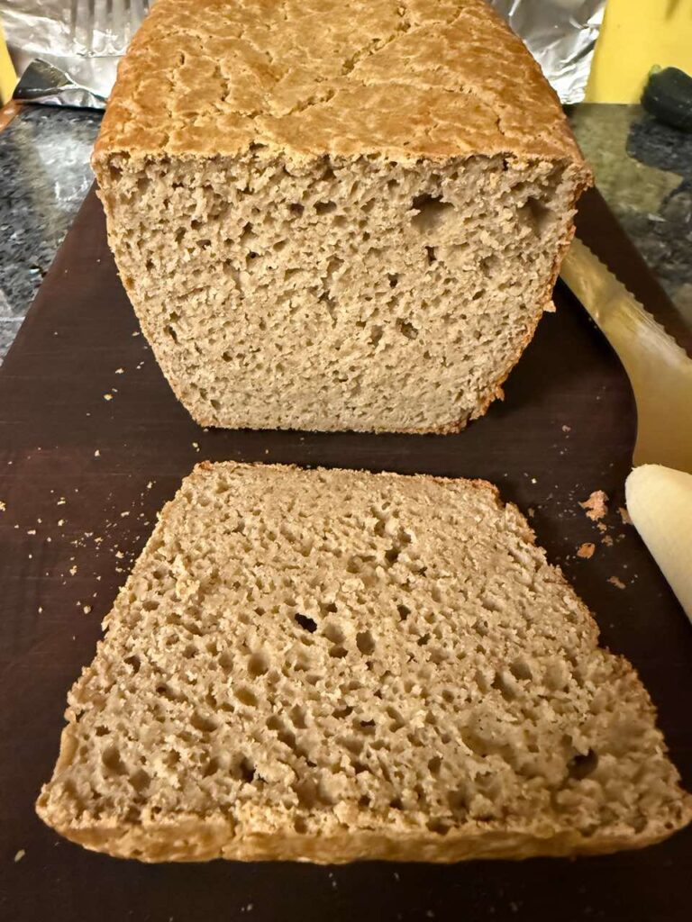 Home buckwheat bread