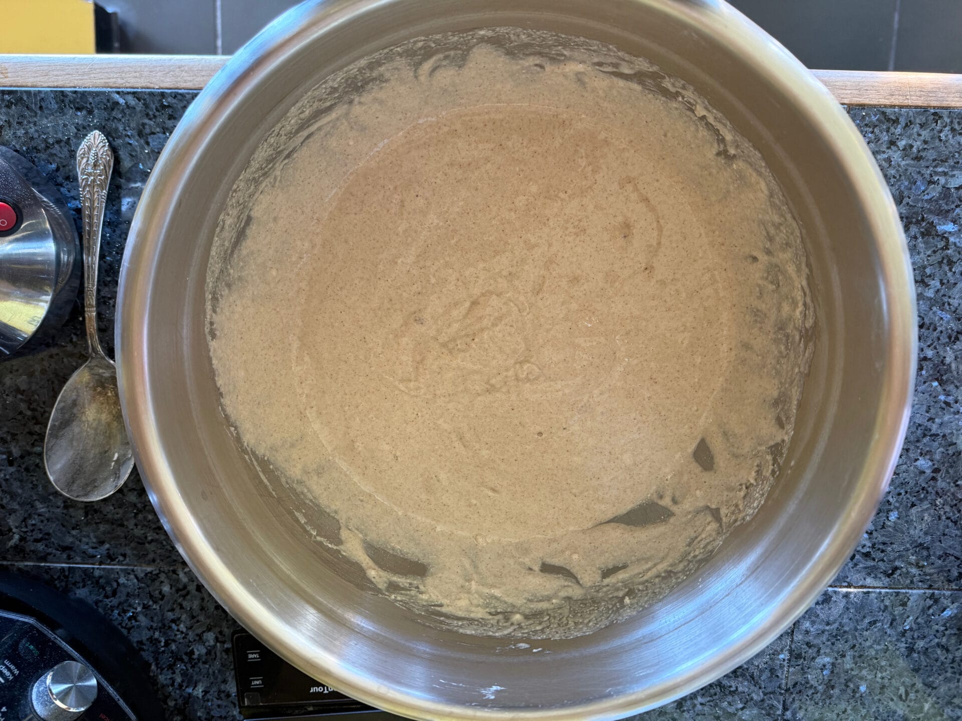 Gluten Free Buckwheat Bread 13.batter mixing done