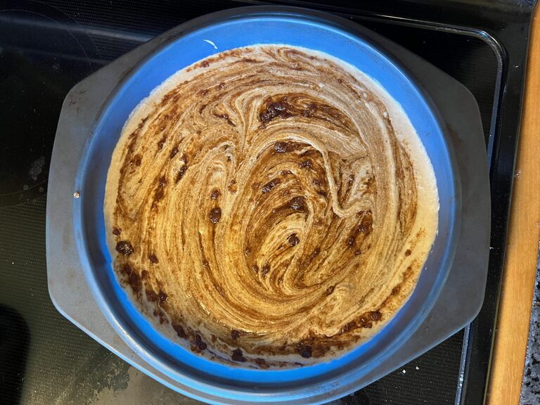 Swirl Brown sugar mixture lightly into batter. Buckwheat Cinnamon Roll Bread