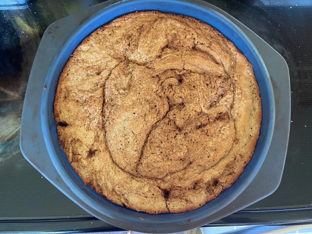 11.Baked at 350 degrees F