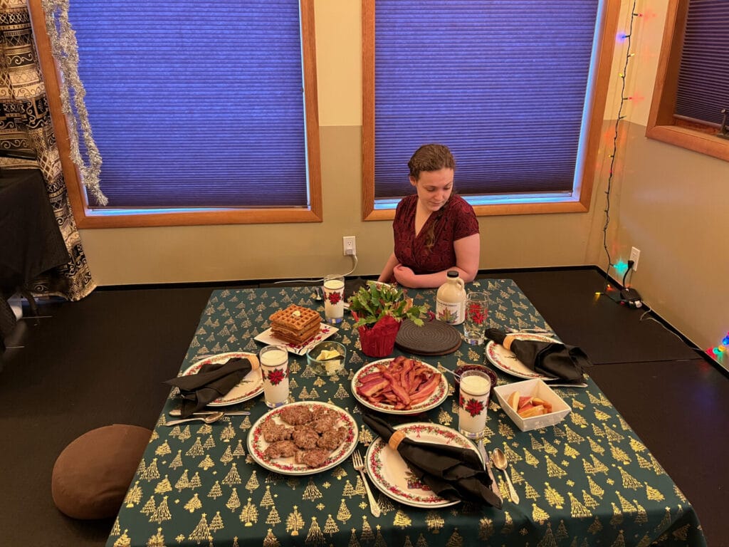 Christmas Eve Gluten Free Breakfast