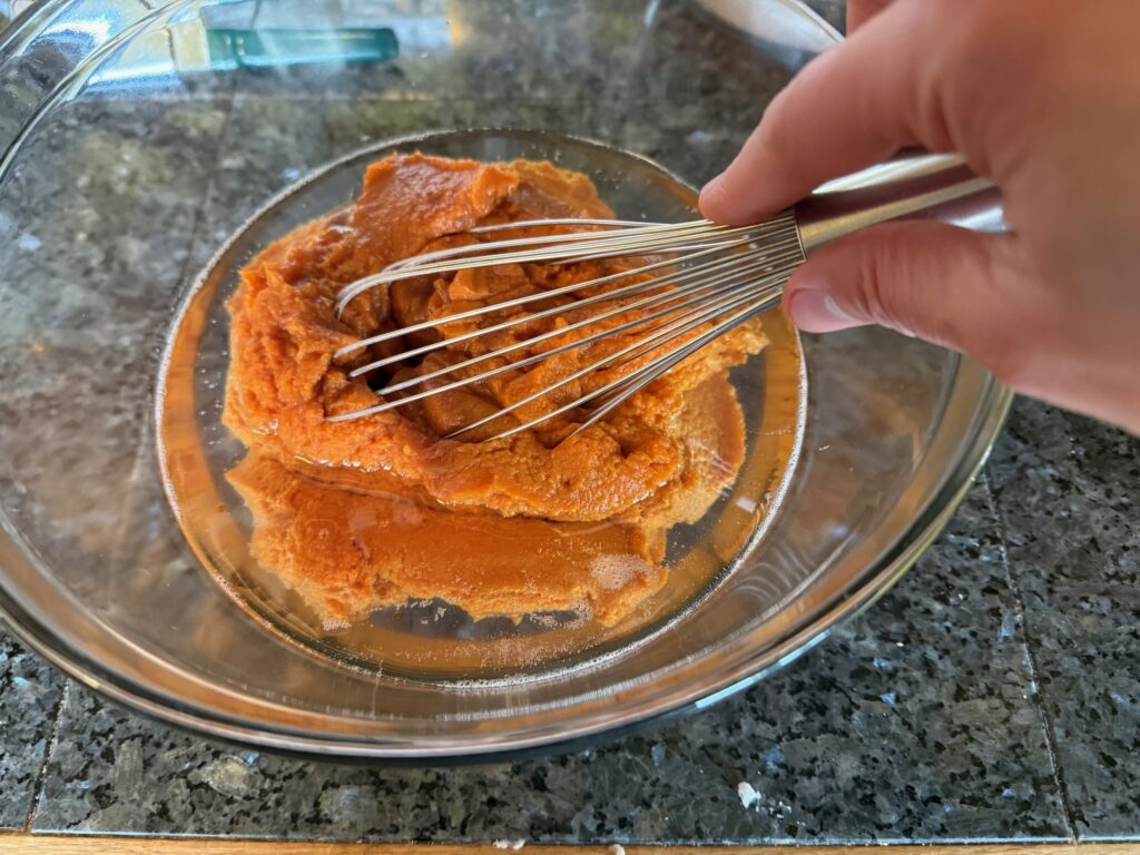 Buckwheat Chocolate Pumpkin Muffins 21 whisk together oil, pumpkin and vanilla