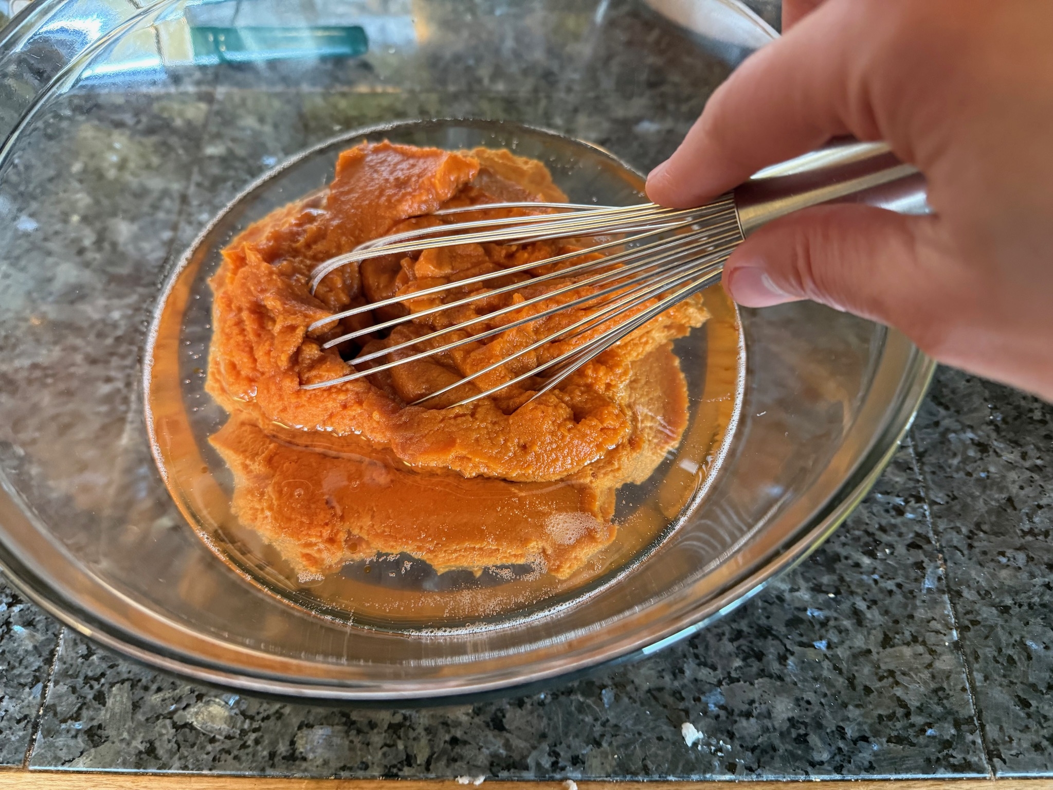 Buckwheat Chocolate Pumpkin Muffins 21 whisk together oil, pumpkin and vanilla