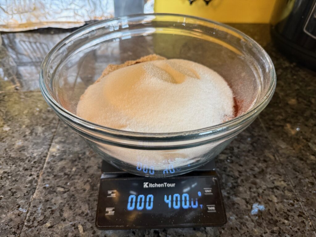 Buckwheat Chocolate Pumpkin Muffins 4 add sugar