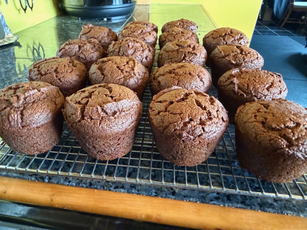 Buckwheat Chocolate Pumpkin Muffins 41 carefully remove hot muffins from pans and cool