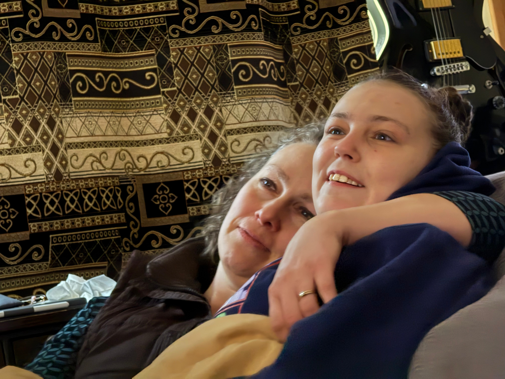 emily and valhalla smiling